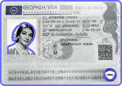 Мультивиза в Грецию на 1 год